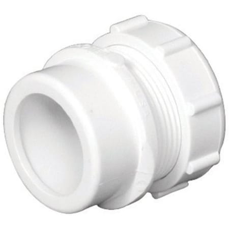 Charlotte Pipe And Foundry PVC Trap Adapter 1.5 x 1.25 in. 42692